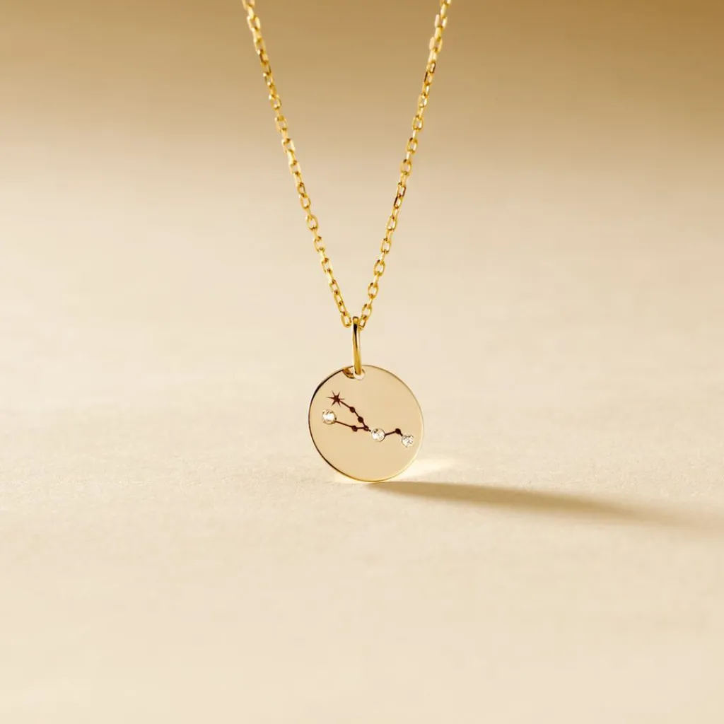 Histoire d'Or Pendentif Or Jaune Astraea Oxyde De Zirconium Discount