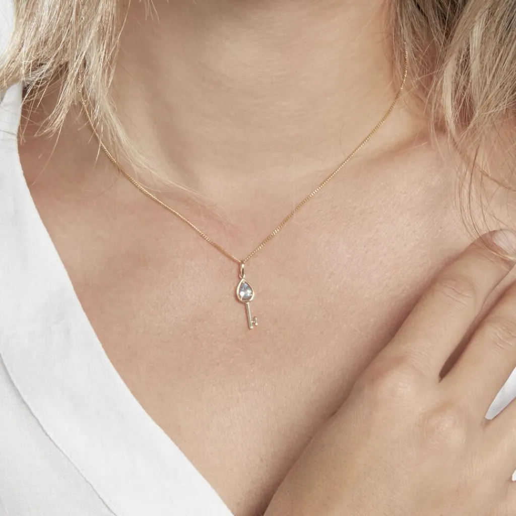 Histoire d'Or Pendentif Or Jaune Goran Topaze Hot