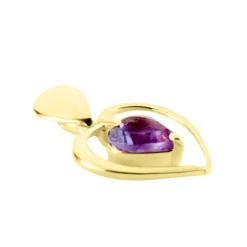 Histoire d'Or Pendentif Or Jaune Gurvan Amethyste or jaune amethyste violette New
