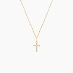 Histoire d'Or Pendentif Or Jaune Lucinien Oxyde De Zirconium