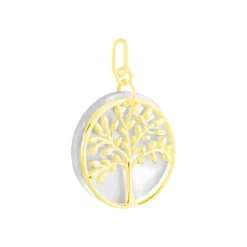 Histoire d'Or Pendentif Or Jaune Noamie Nacre Discount