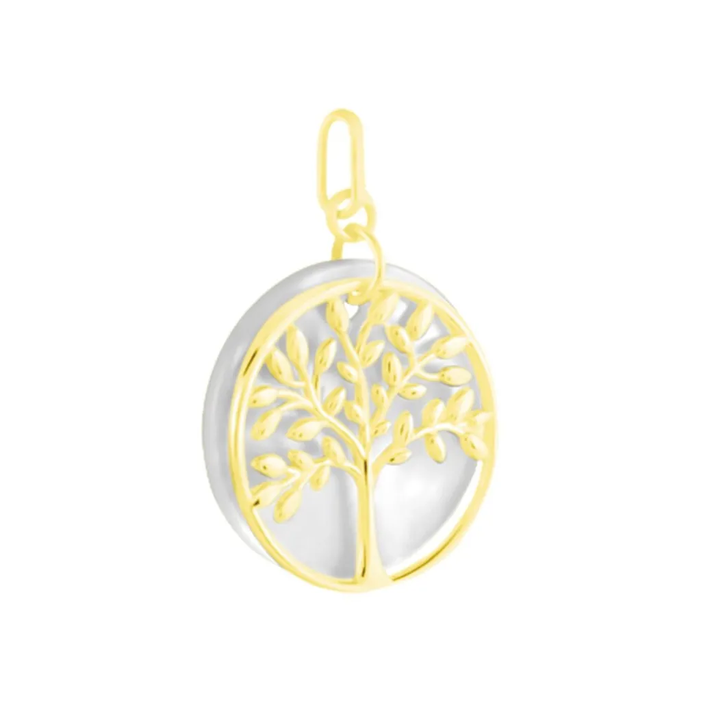 Histoire d'Or Pendentif Or Jaune Noamie Nacre Discount