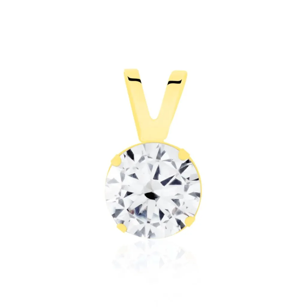 Histoire d'Or Pendentif Or Jaune Oxyde De Zirconium Best