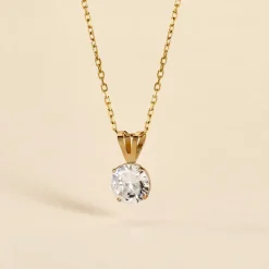 Histoire d'Or Pendentif Or Jaune Oxyde De Zirconium Best