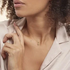 Histoire d'Or Pendentif Or Jaune Stanley Emeraude Online