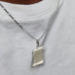 Histoire d'Or Pendentif Parchemin Argent Blanc Discount