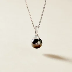 Histoire d'Or Pendentif Phila Or Blanc Perle De Culture De Tahiti Online