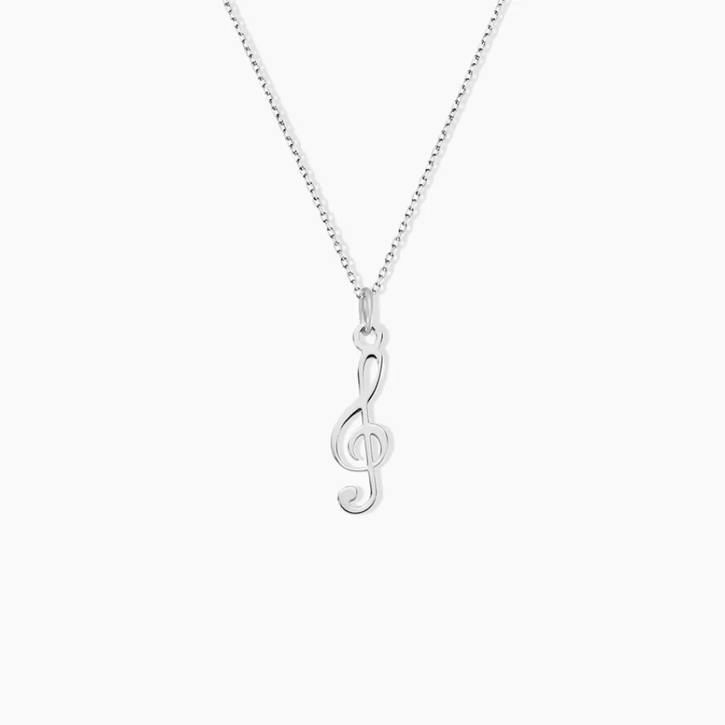 Histoire d'Or Pendentif Pio Argent Blanc