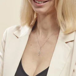 Histoire d'Or Pendentif Pio Argent Blanc