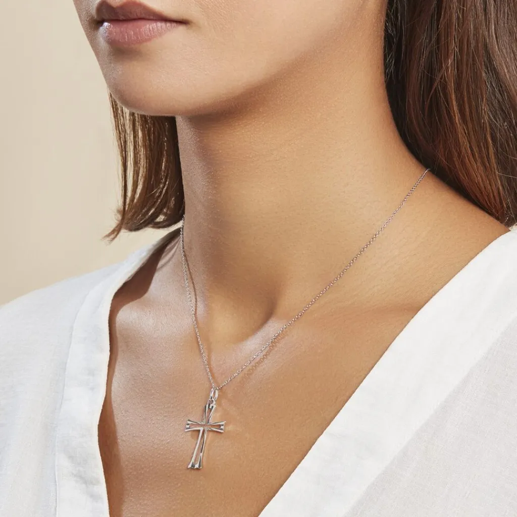 Histoire d'Or Pendentif Romayssa Argent Blanc Clearance