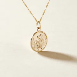 Histoire d'Or Pendentif Saint Christophe Or Jaune Outlet
