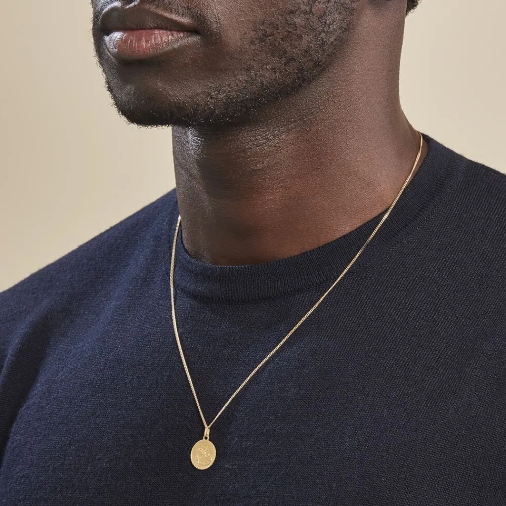 Histoire d'Or Pendentif Saint Christophe Diamante Or Jaune Best