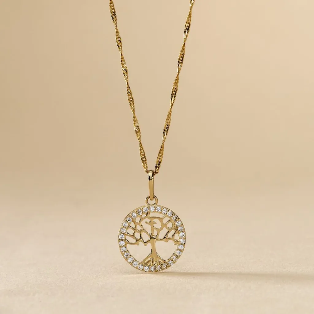 Histoire d'Or Pendentif Salvy Or Jaune Oxyde De Zirconium Best