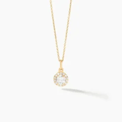 Histoire d'Or Pendentif Seghira Or Jaune Oxyde De Zirconium