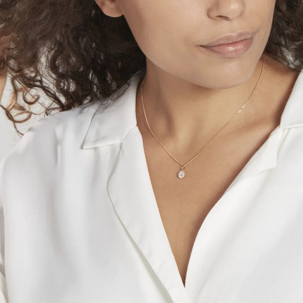 Histoire d'Or Pendentif Seghira Or Jaune Oxyde De Zirconium