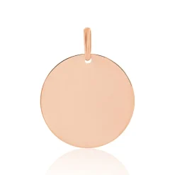 Histoire d'Or Pendentif Sirona Pastille Gravable Or Rose Online