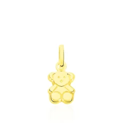 Histoire d'Or Pendentif Songea Ourson Or Jaune Sale