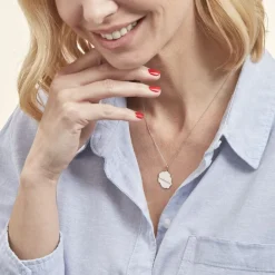 Histoire d'Or Pendentif Thea Argent Blanc New