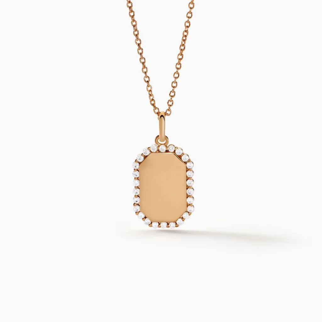 Histoire d'Or Pendentif Tissem Plaqué Or Doré Oxyde De Zirconium New