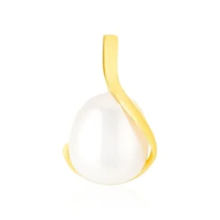 Histoire d'Or Pendentif Tourbillon Or Jaune Perle De Culture Best