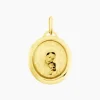 Histoire d'Or Pendentif Vierge Ovale Or Jaune Online