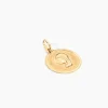 Histoire d'Or Pendentif Vierge Rond Or Jaune Discount