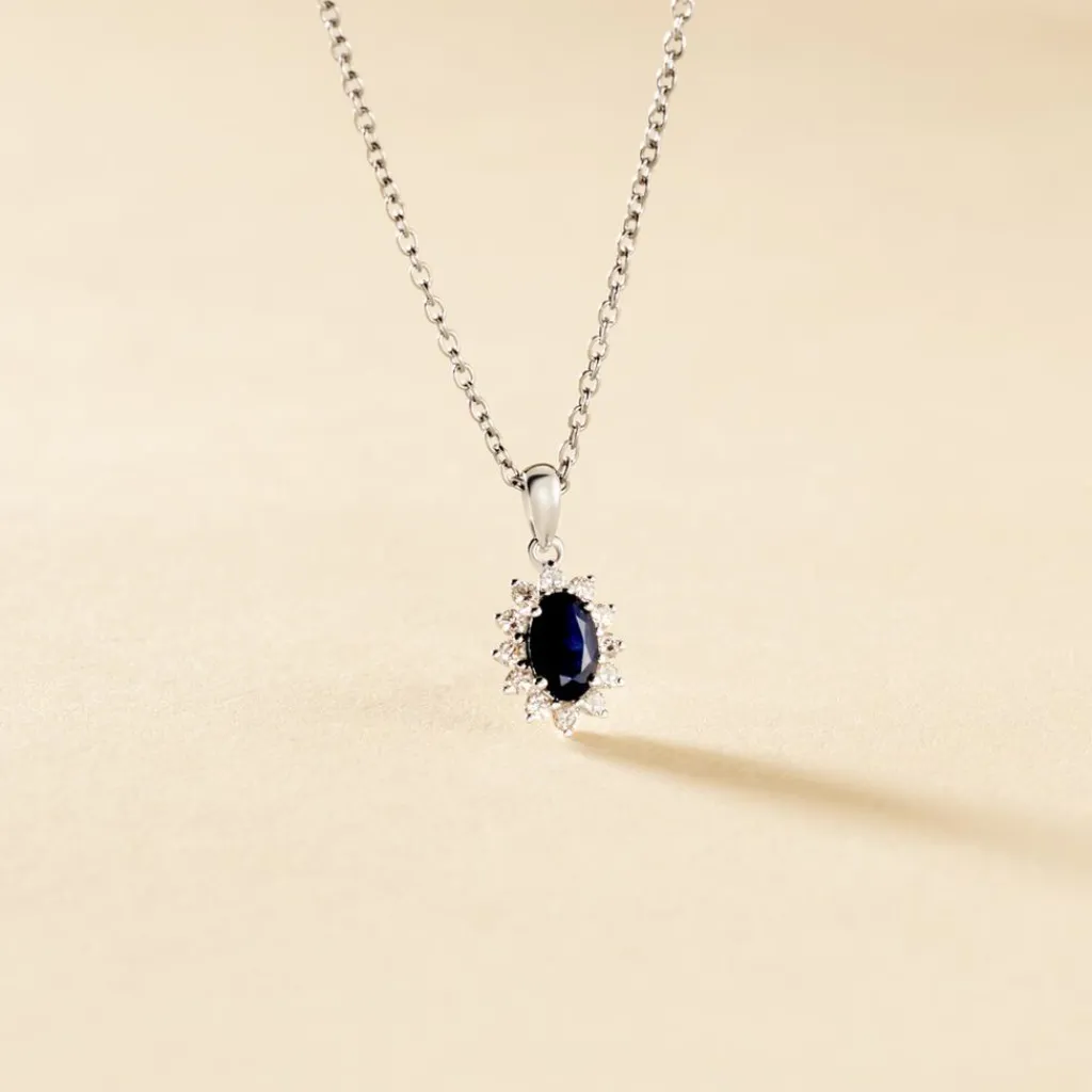 Histoire d'Or Pendentif Vladimir Or Blanc Saphir Diamants Online
