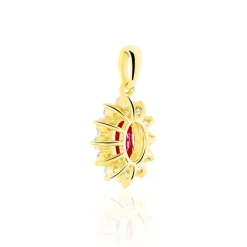 Histoire d'Or Pendentif Vladimir Et Diamant or jaune rubis Outlet