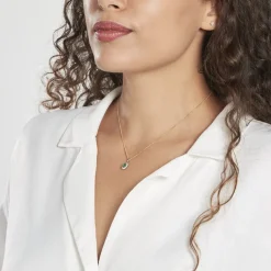 Histoire d'Or Pendentif Vladimir Diamants or jaune emeraude Outlet