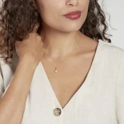 Histoire d'Or Pendentif Yoela Or Jaune Perle De Culture Discount