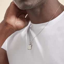 Histoire d'Or Pendentif Zodiaque Parchemin Argent Blanc Best