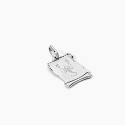 Histoire d'Or Pendentif Zodiaque Parchemin Argent Blanc Best