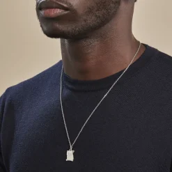 Histoire d'Or Pendentif Zodiaque Parchemin Argent Blanc Clearance