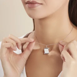 Histoire d'Or Pendentif Zodiaque Parchemin Argent Blanc Outlet