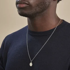 Histoire d'Or Pendentif Zodiaque Rond Argent Blanc New