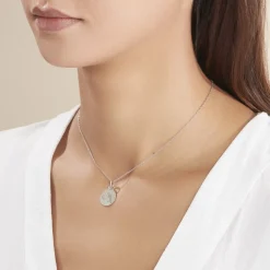 Histoire d'Or Pendentif Zodiaque Rond Argent Blanc Hot