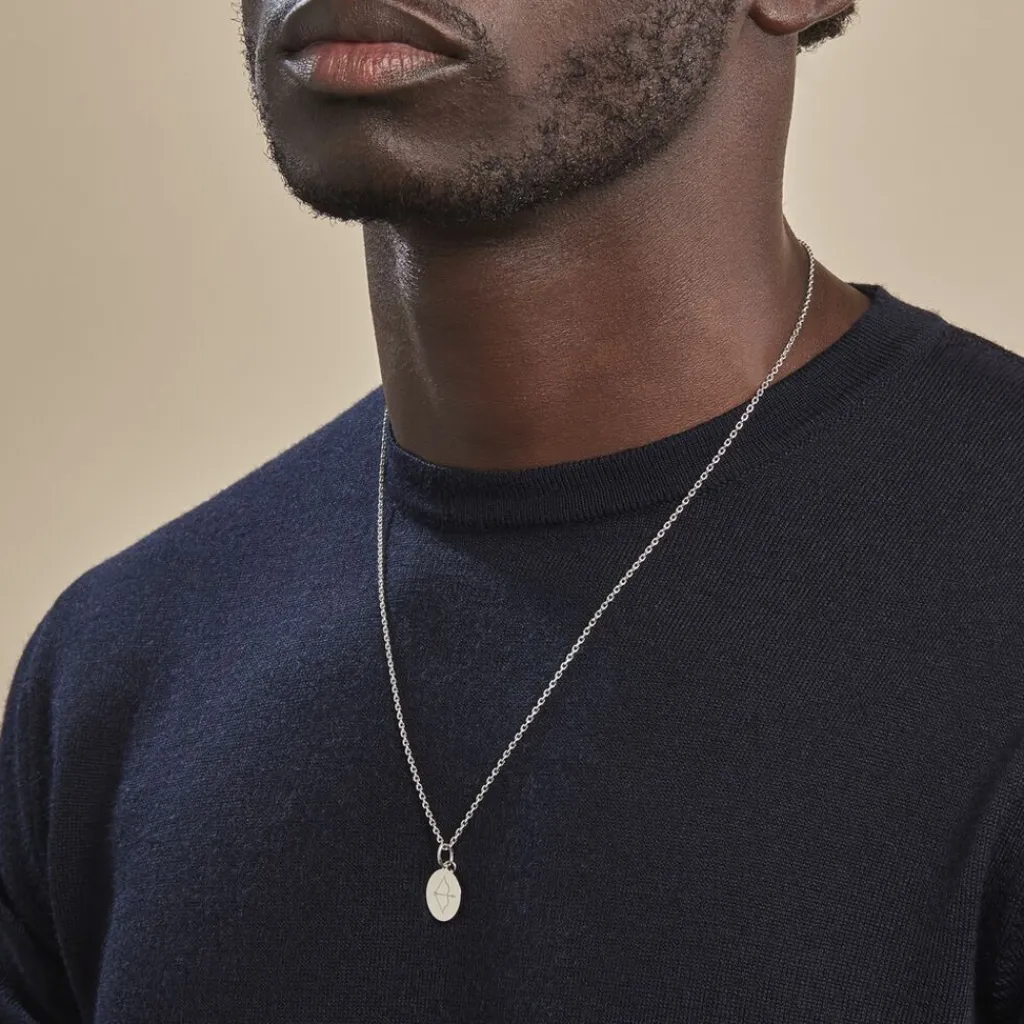 Histoire d'Or Pendentif Zodiaque Rond Argent Blanc Clearance