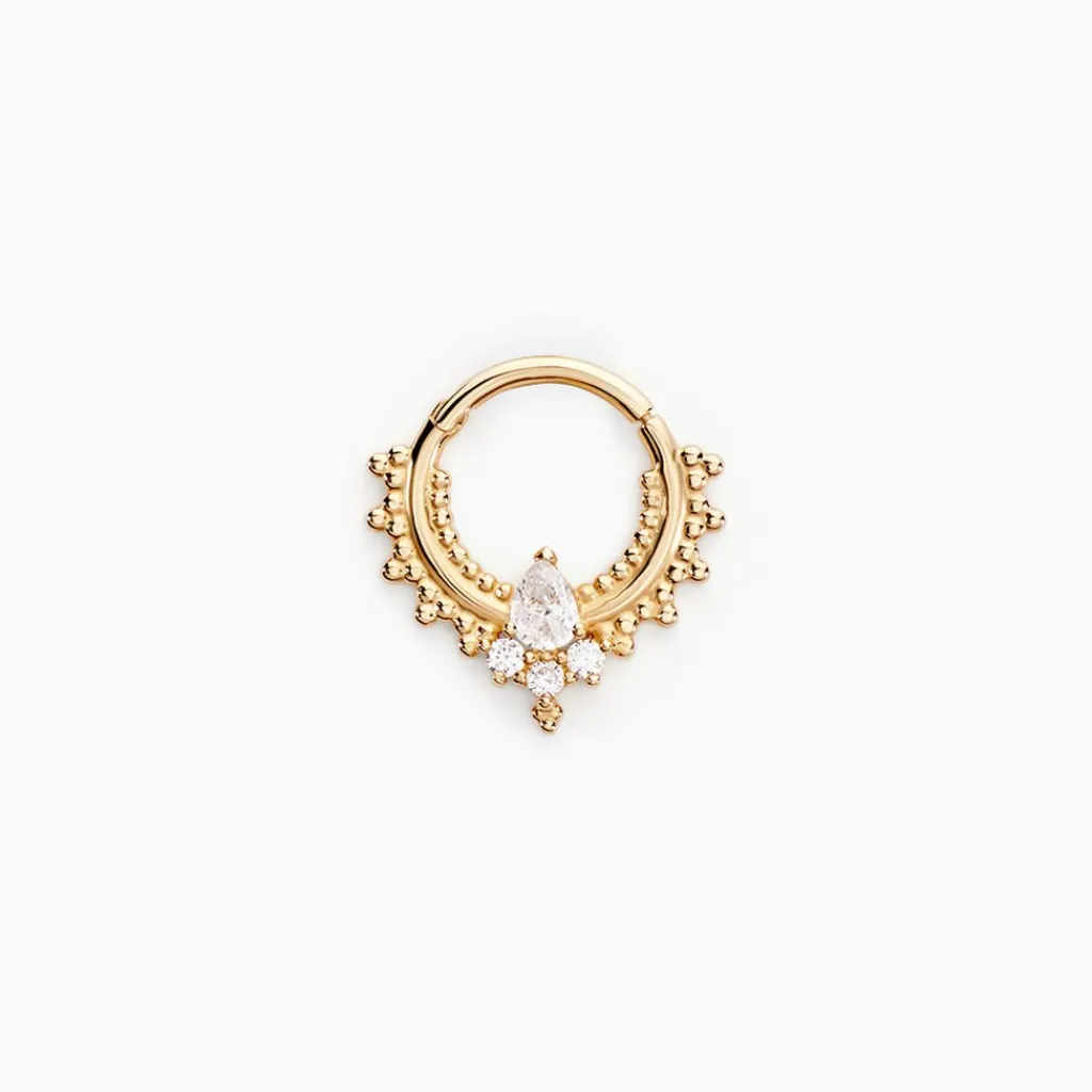 Histoire d'Or Piercing Ailbhe Or Jaune Oxyde De Zirconium Discount