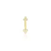 Histoire d'Or Piercing Brigid Or Jaune Oxyde De Zirconium