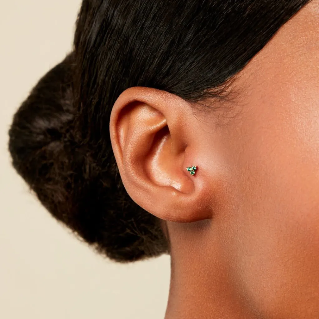 Histoire d'Or Piercing Caligula Or Jaune Spinelle Sale