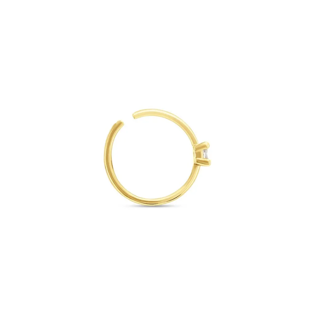 Histoire d'Or Piercing Carter Or Jaune Oxyde De Zirconium New