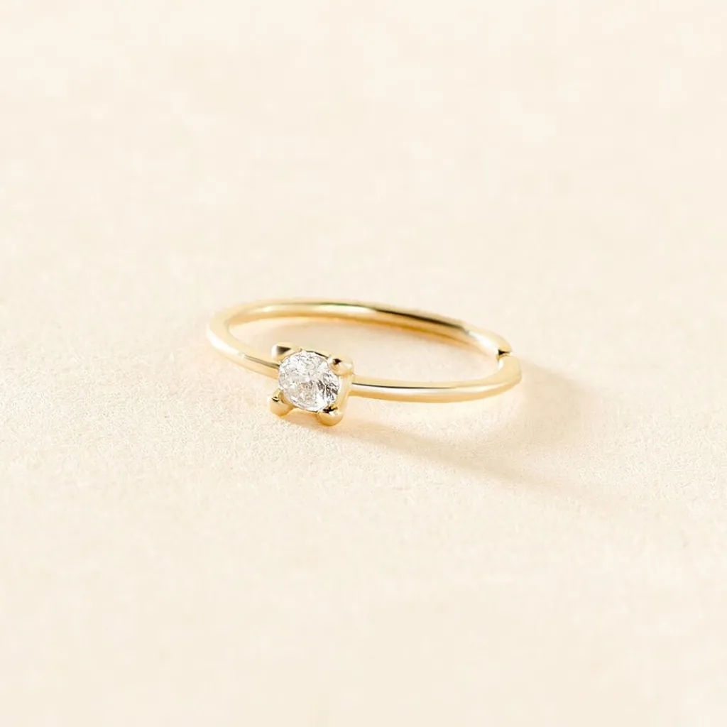 Histoire d'Or Piercing Carter Or Jaune Oxyde De Zirconium New