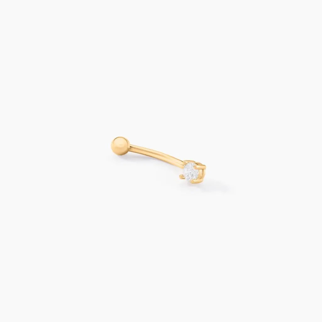 Histoire d'Or Piercing Cletis Or Jaune Oxyde De Zirconium Outlet