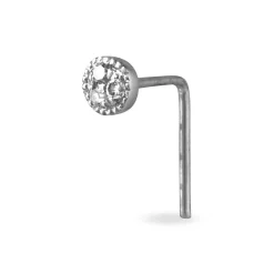 Histoire d'Or Piercing De Nez Demetrie Or Blanc Diamant Sale