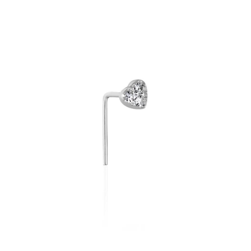 Histoire d'Or Piercing De Nez Demetrie Or Blanc Diamant Sale