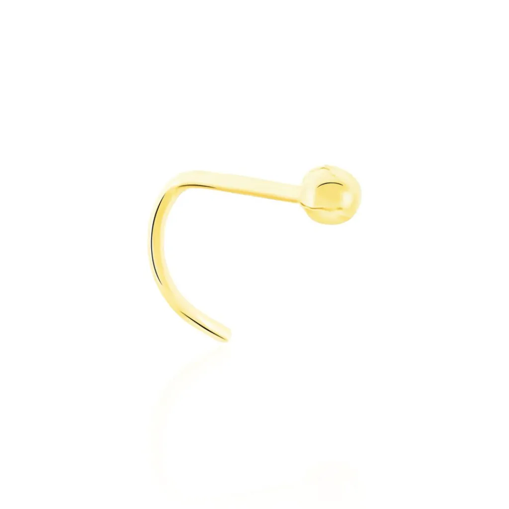 Histoire d'Or Piercing De Nez Deodate Boule Or Jaune Best
