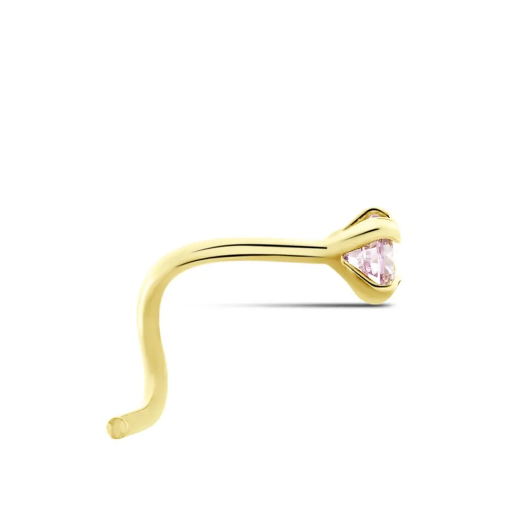 Histoire d'Or Piercing De Nez De Zirconium or jaune oxyde