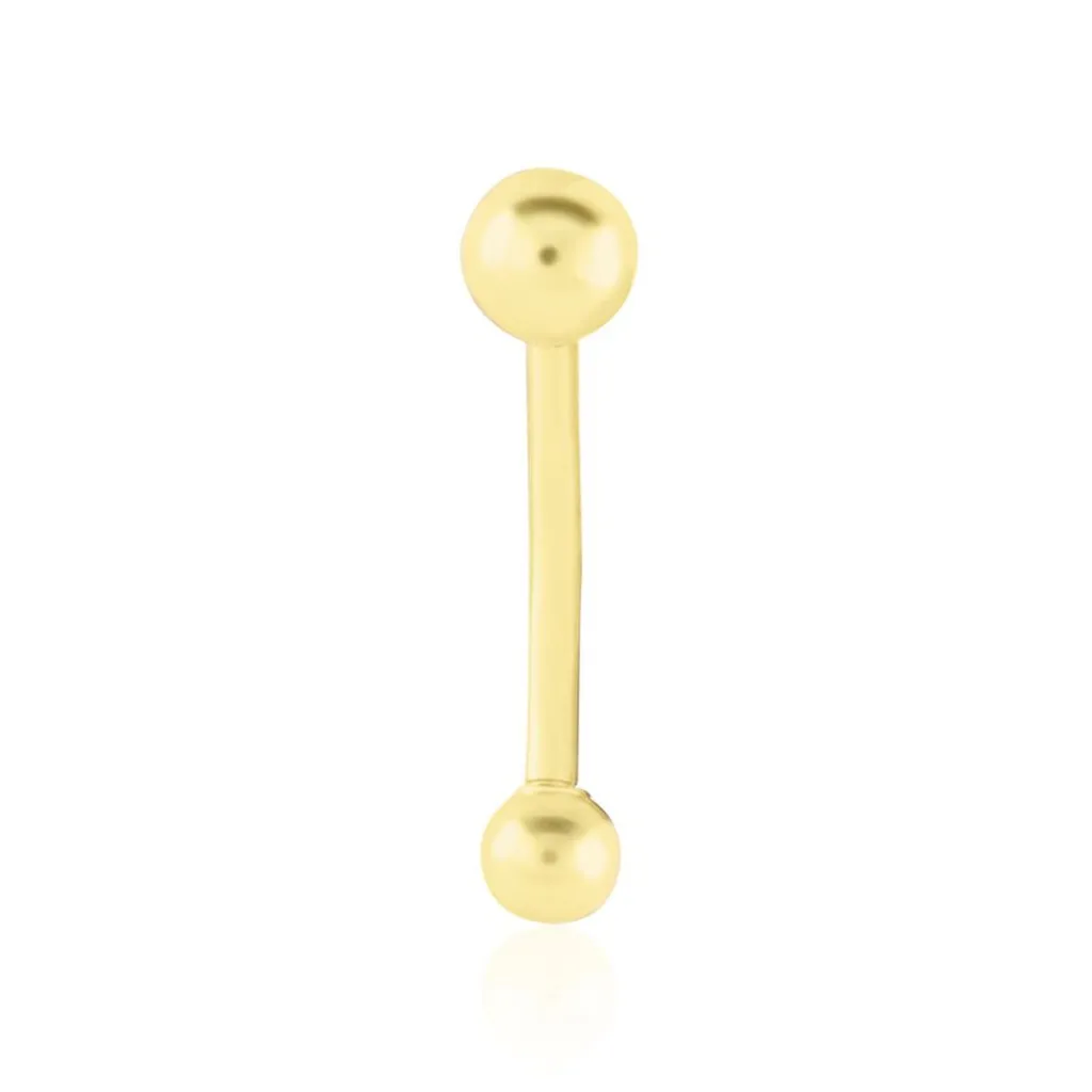 Histoire d'Or Piercing De Nombril Or Jaune Arenaria New