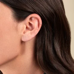 Histoire d'Or Piercing D'oreille Argent Che