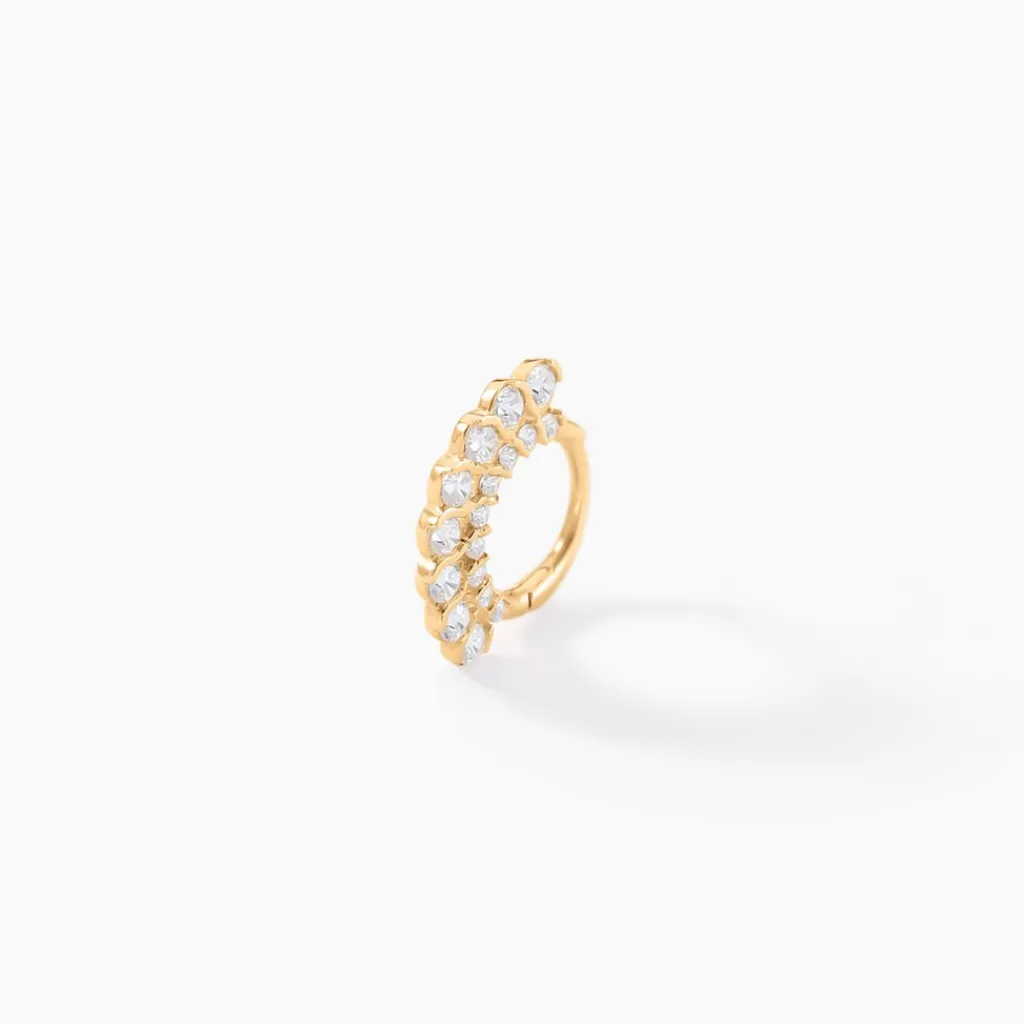 Histoire d'Or Piercing D'oreille Et/ou De Nez Unitaire Pierce Or Jaune Oxyde Discount